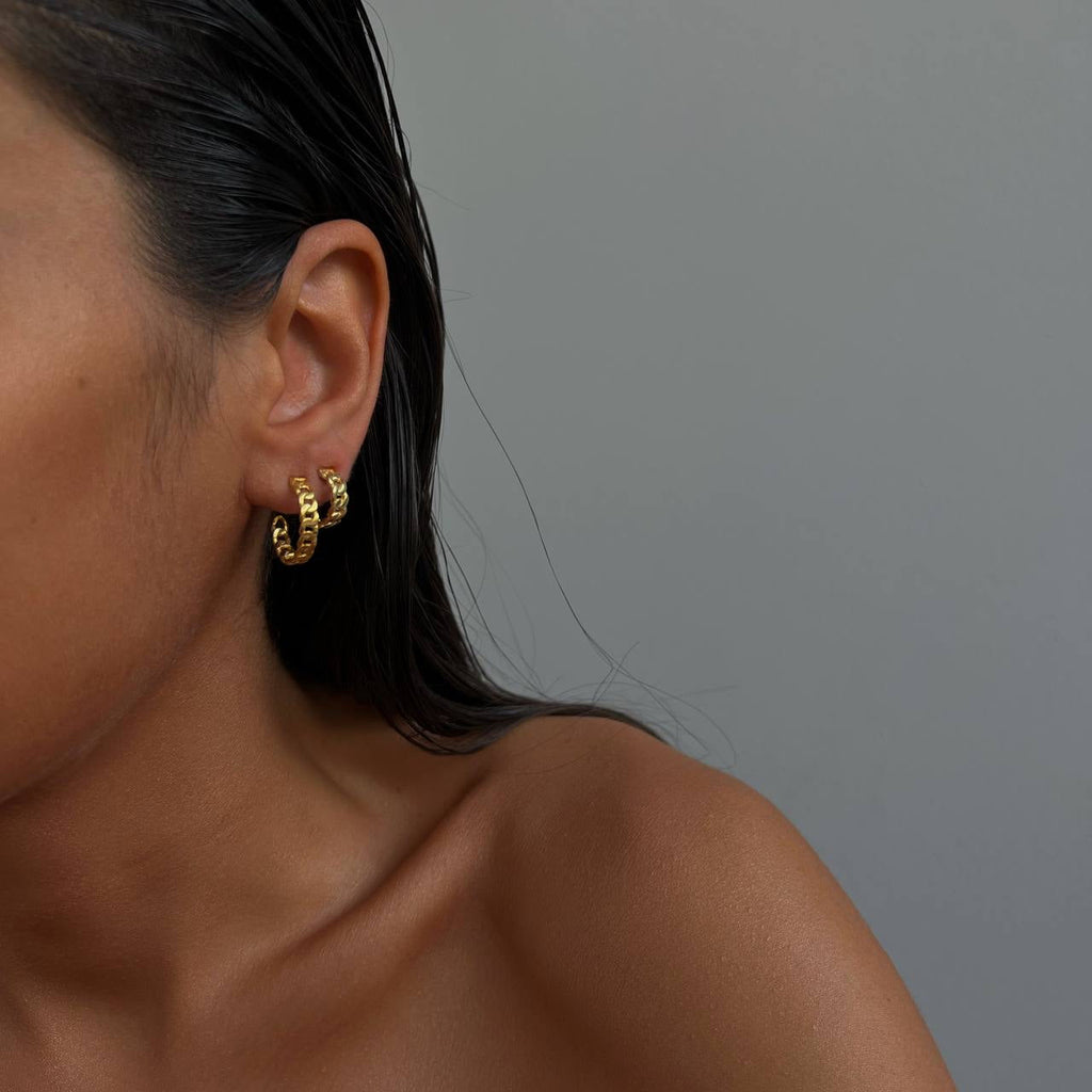 Cuban Link Ohrring (6994352111661)