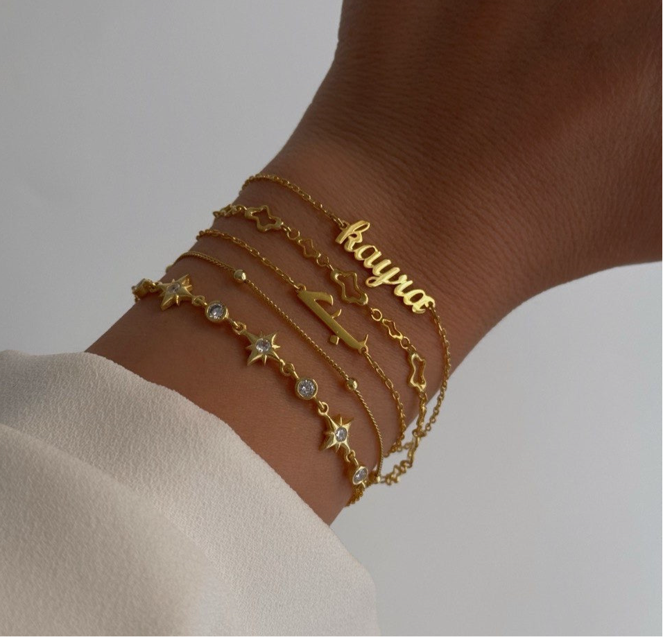 KAYRA NAMNARMBAND | 925 SILVER