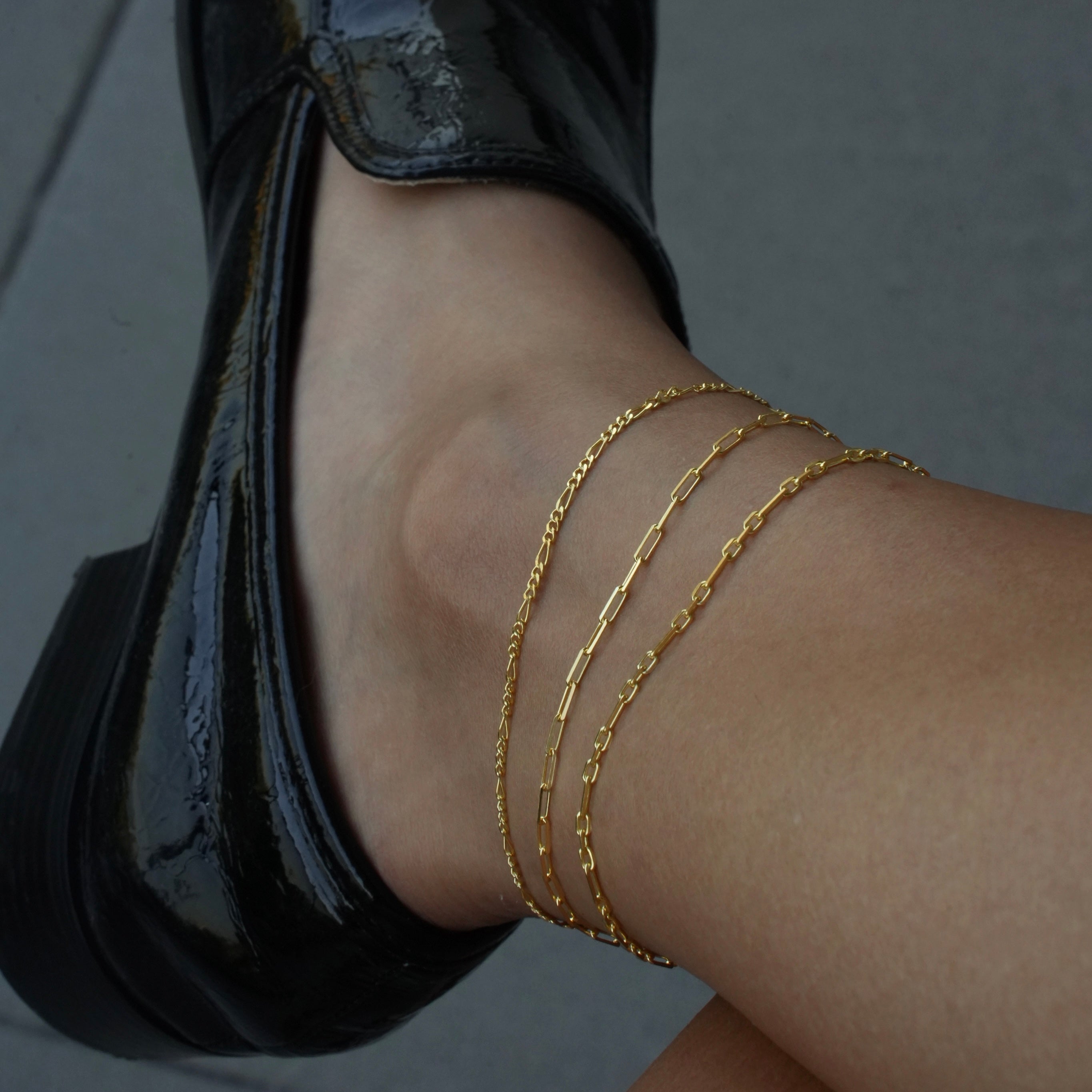 HELIX ANKELMÖRBAND | 925 SILVER