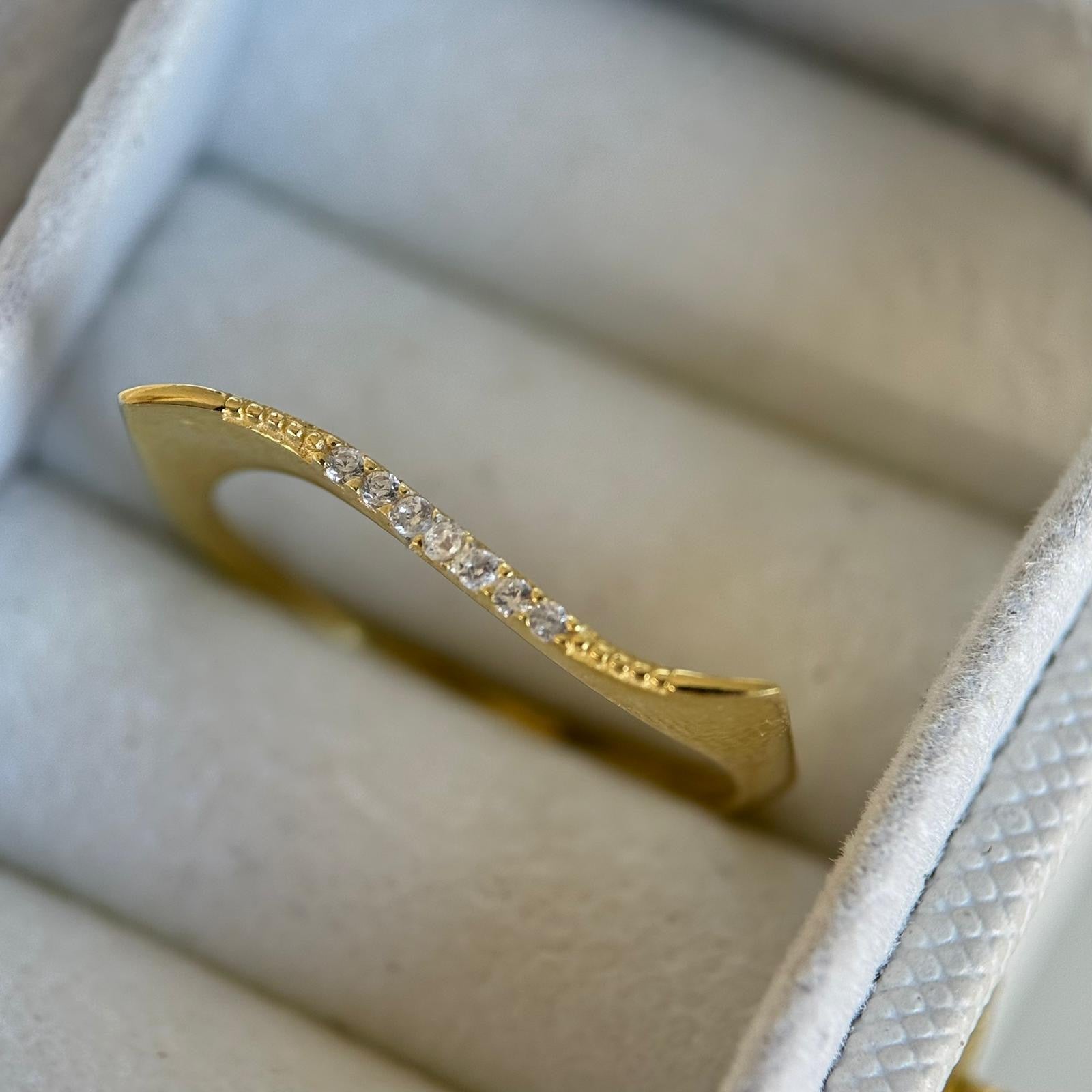 DUO ZIRKONIANRING | 925 SILVER