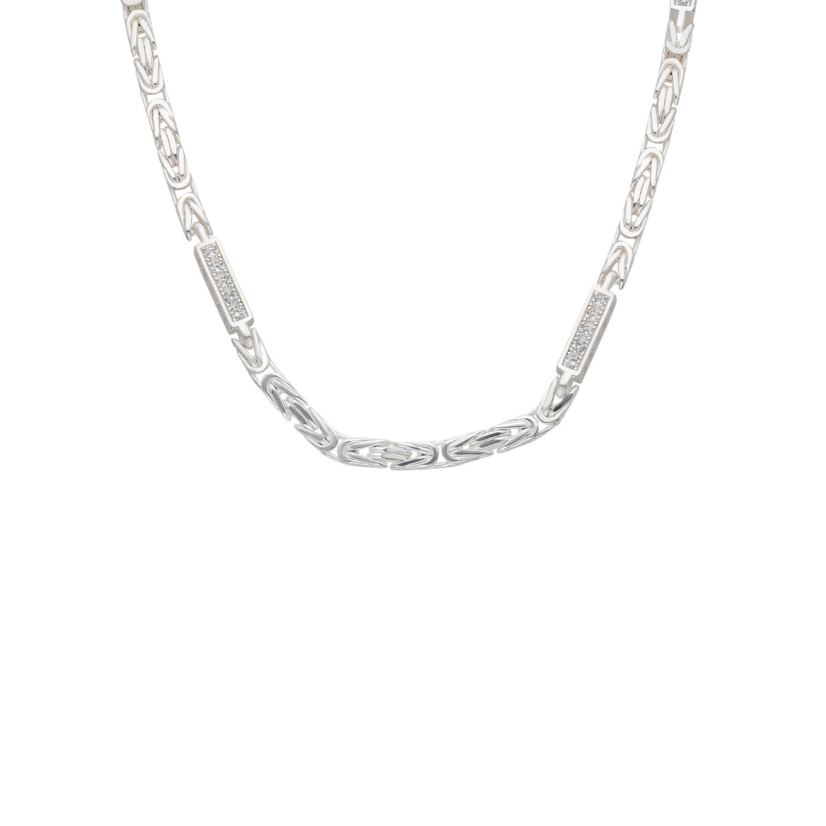 Königskette mit Strasstein (7142714998829)