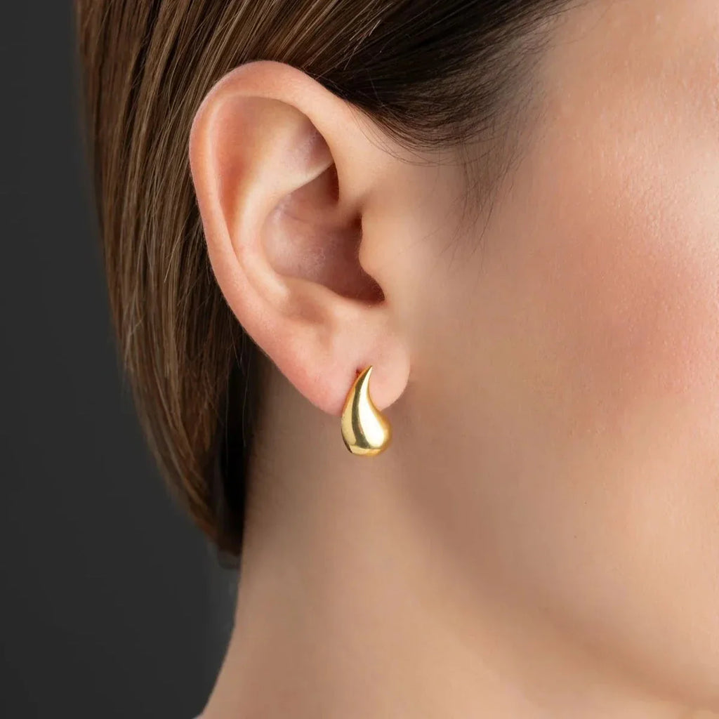 STORT DROPPE HÄNGAR | 925 SILVER