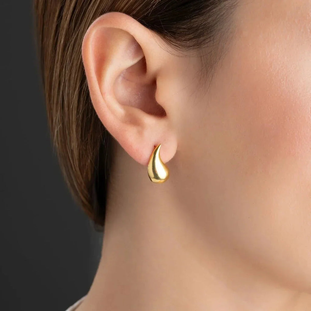 STORT DROPPE HÄNGAR | 925 SILVER