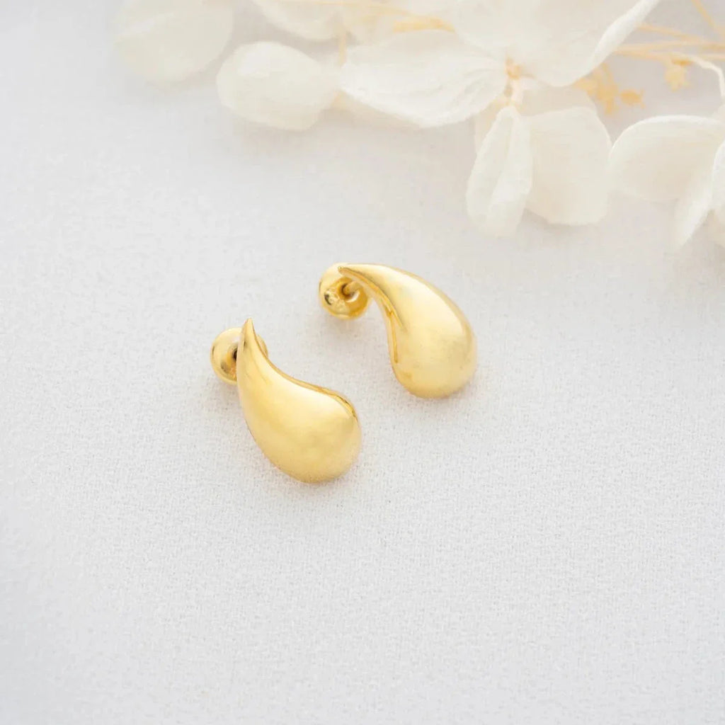 STORT DROPPE HÄNGAR | 925 SILVER