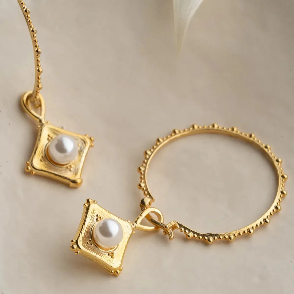 XXL PÄRLORHANGEN | 925 SILVER