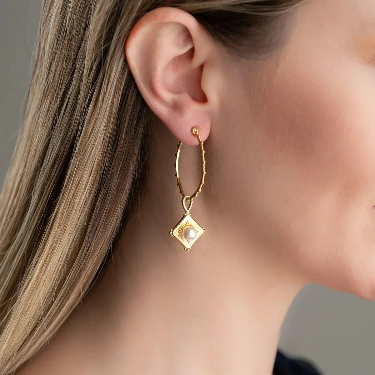 XXL PÄRLORHANGEN | 925 SILVER