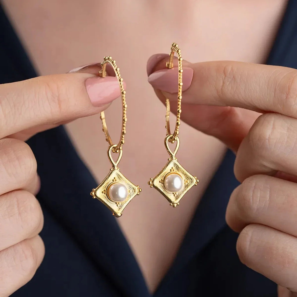 XXL PÄRLORHANGEN | 925 SILVER