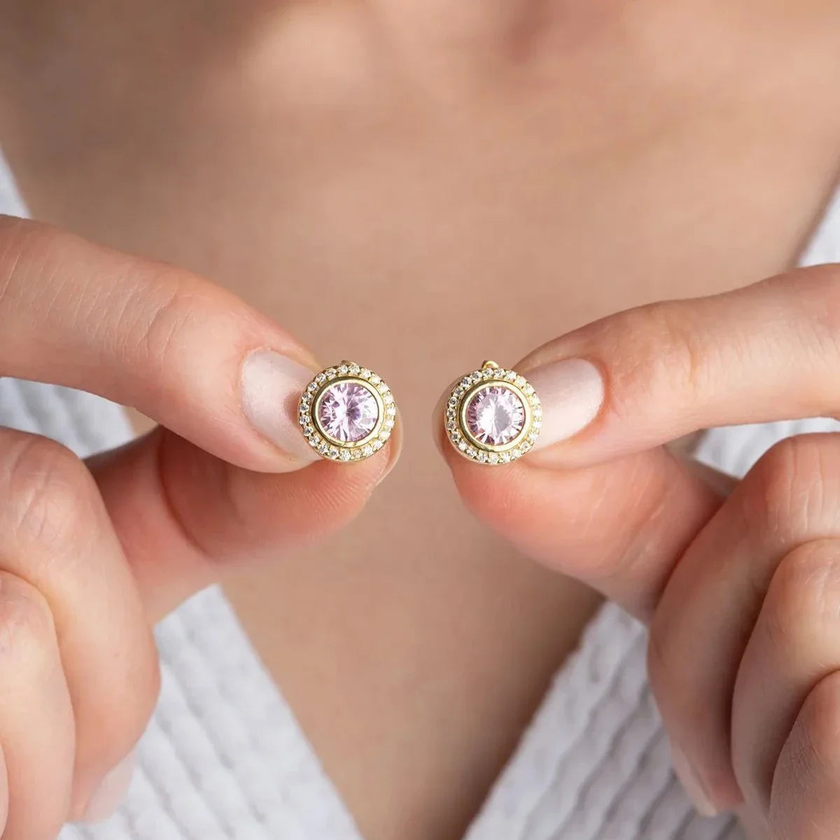 CYRSTALÖRHÄNG | 925 SILVER