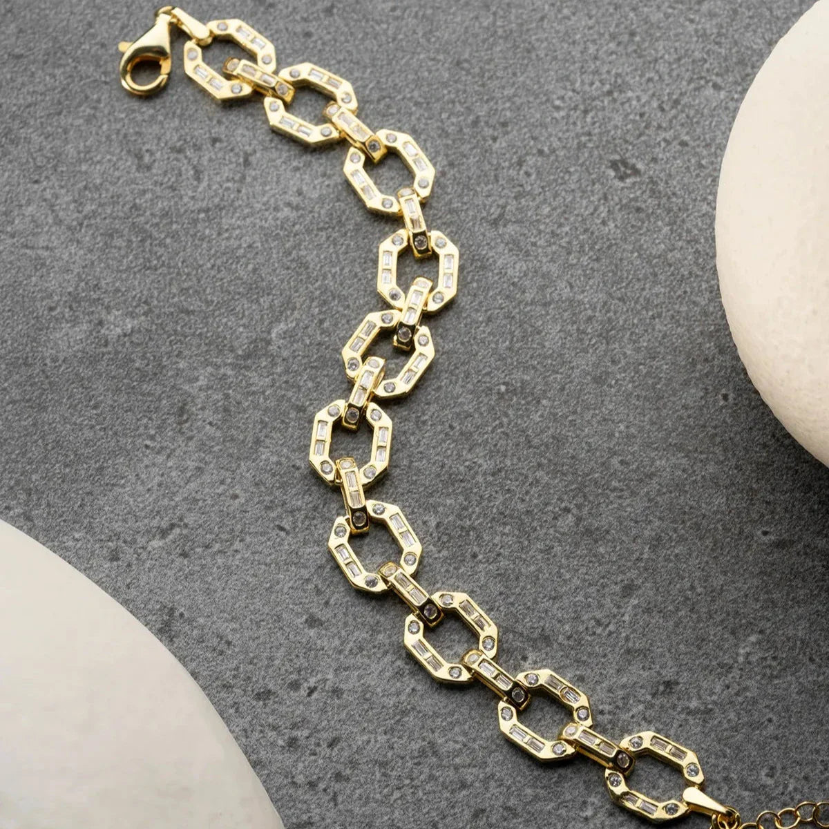 FINESSE STENARMBAND | 925 SILVER