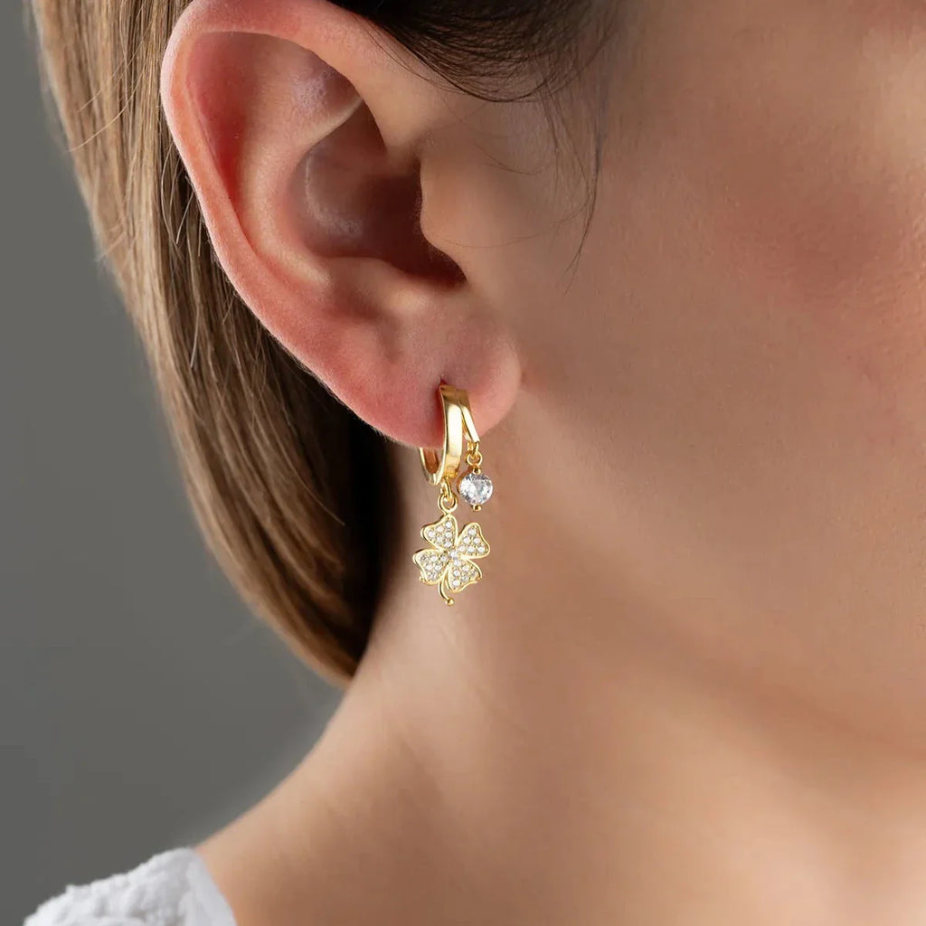 LYXIGA ÖRHÄNGEN | 925 SILVER