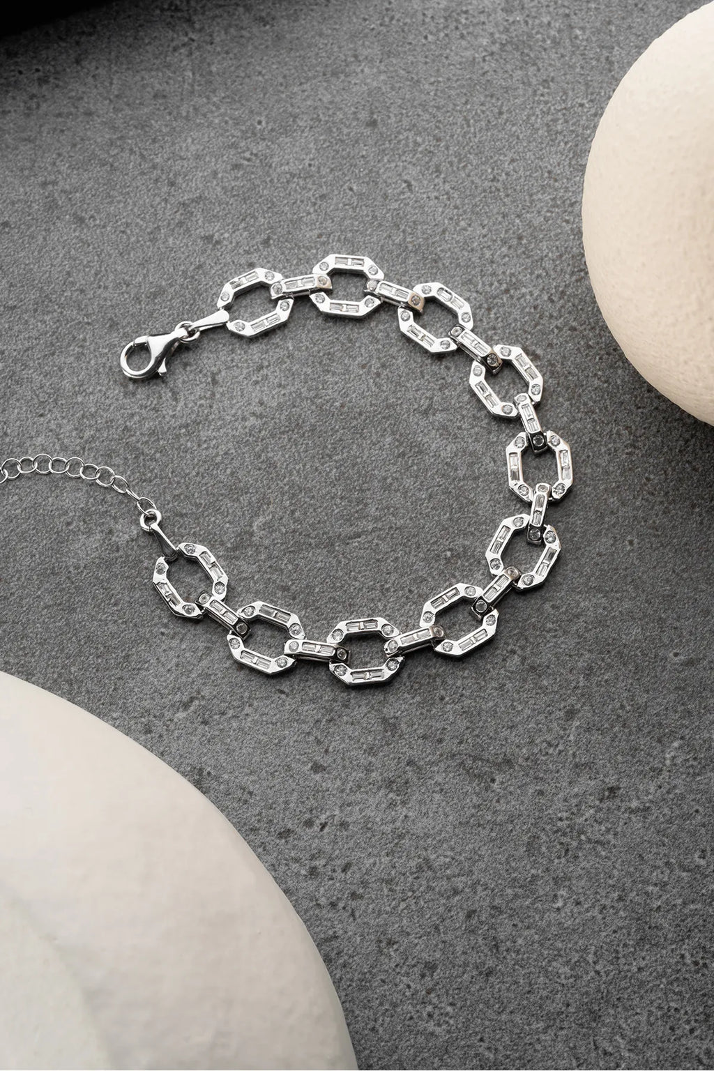 FINESSE STENARMBAND | 925 SILVER