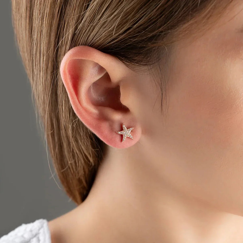 MINI SJÖSTJÄRNÖGONHÄNGNINGAR | 925 SILVER