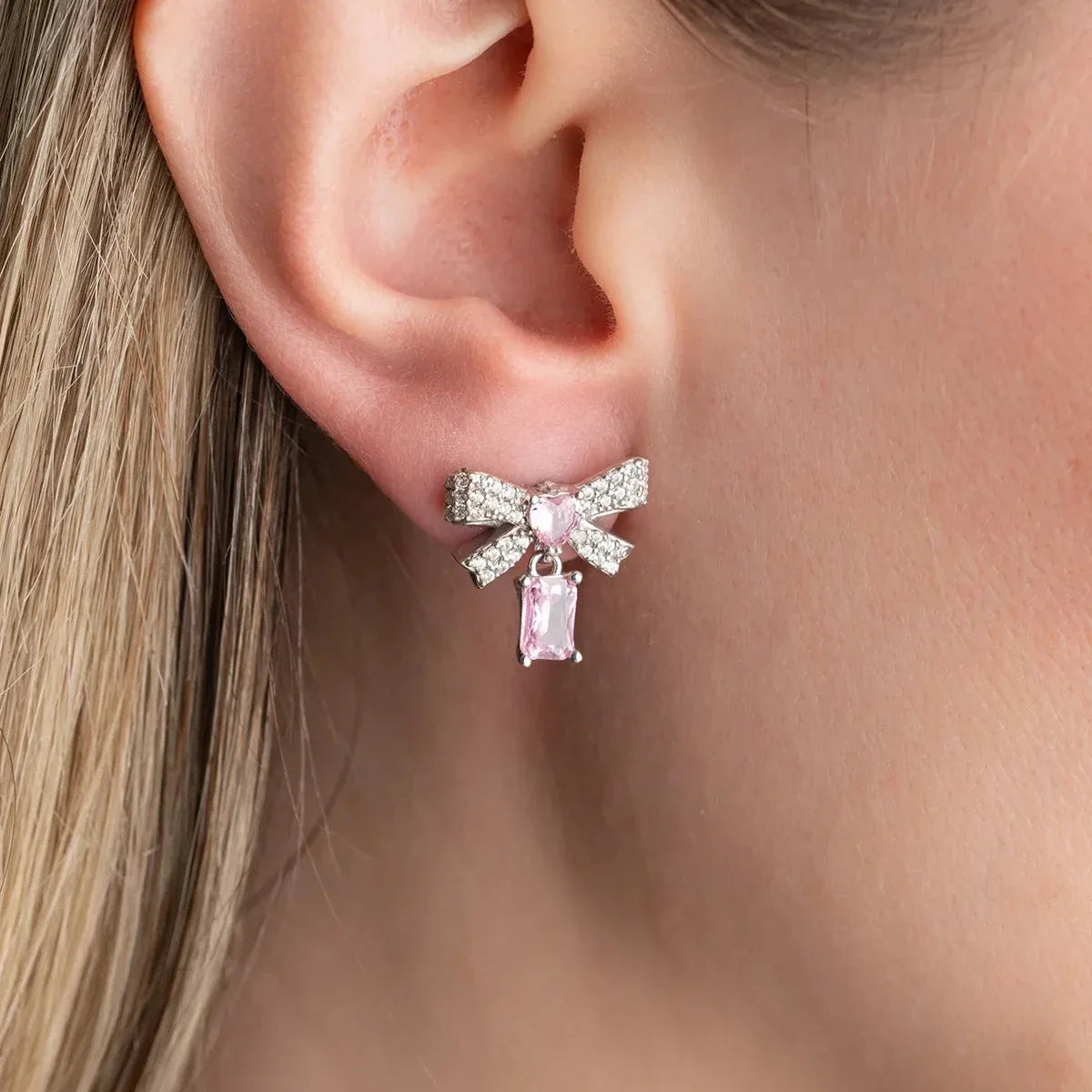 HJÄRTAÖRHÄNGEN med flighta | 925 SILVER