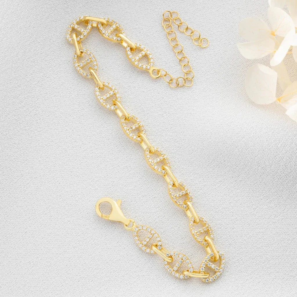 GLITTERANDE ARMBAND | 925 SILVER