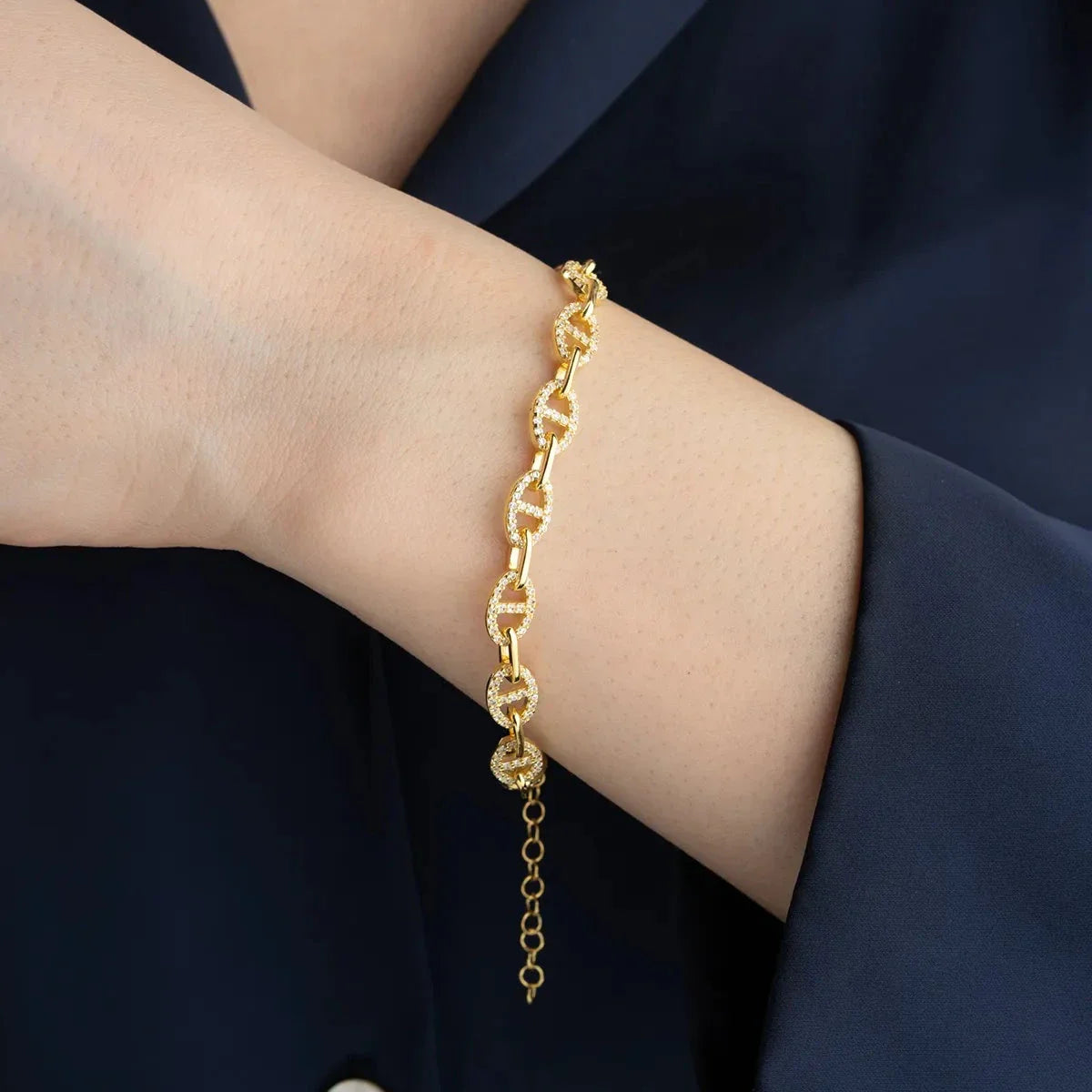 GLITTERANDE ARMBAND | 925 SILVER