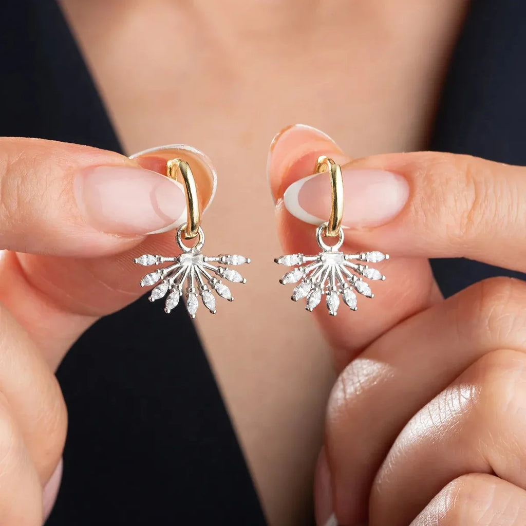 ZIRCONSTONE SAN ÖRHÄNGEN | 925 SILVER