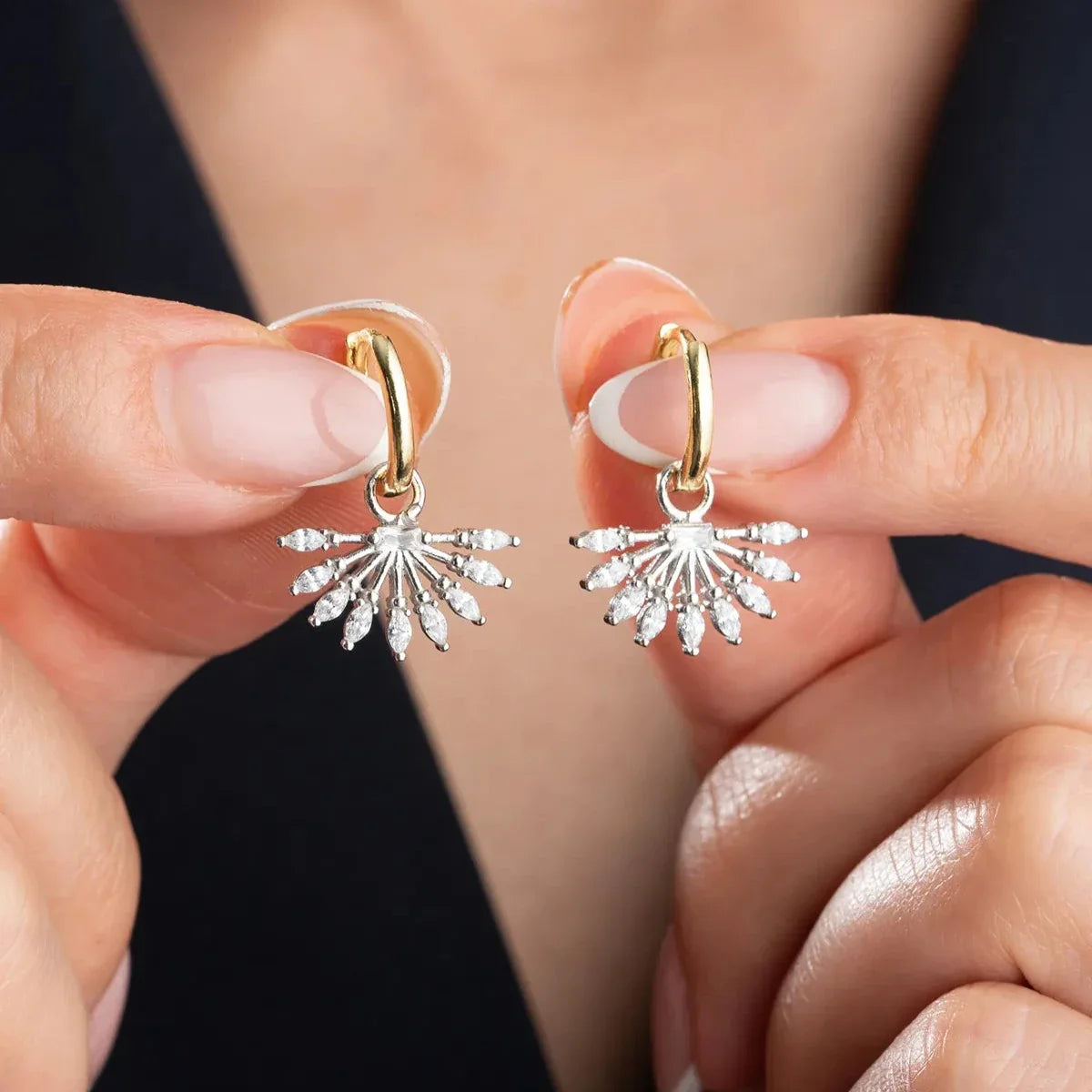 ZIRCONSTONE SAN ÖRHÄNGEN | 925 SILVER