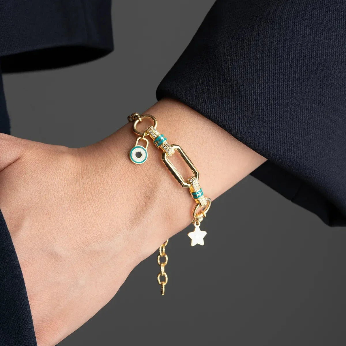 STJÄRNLYSANDE ARMBAND | 925 SILVER