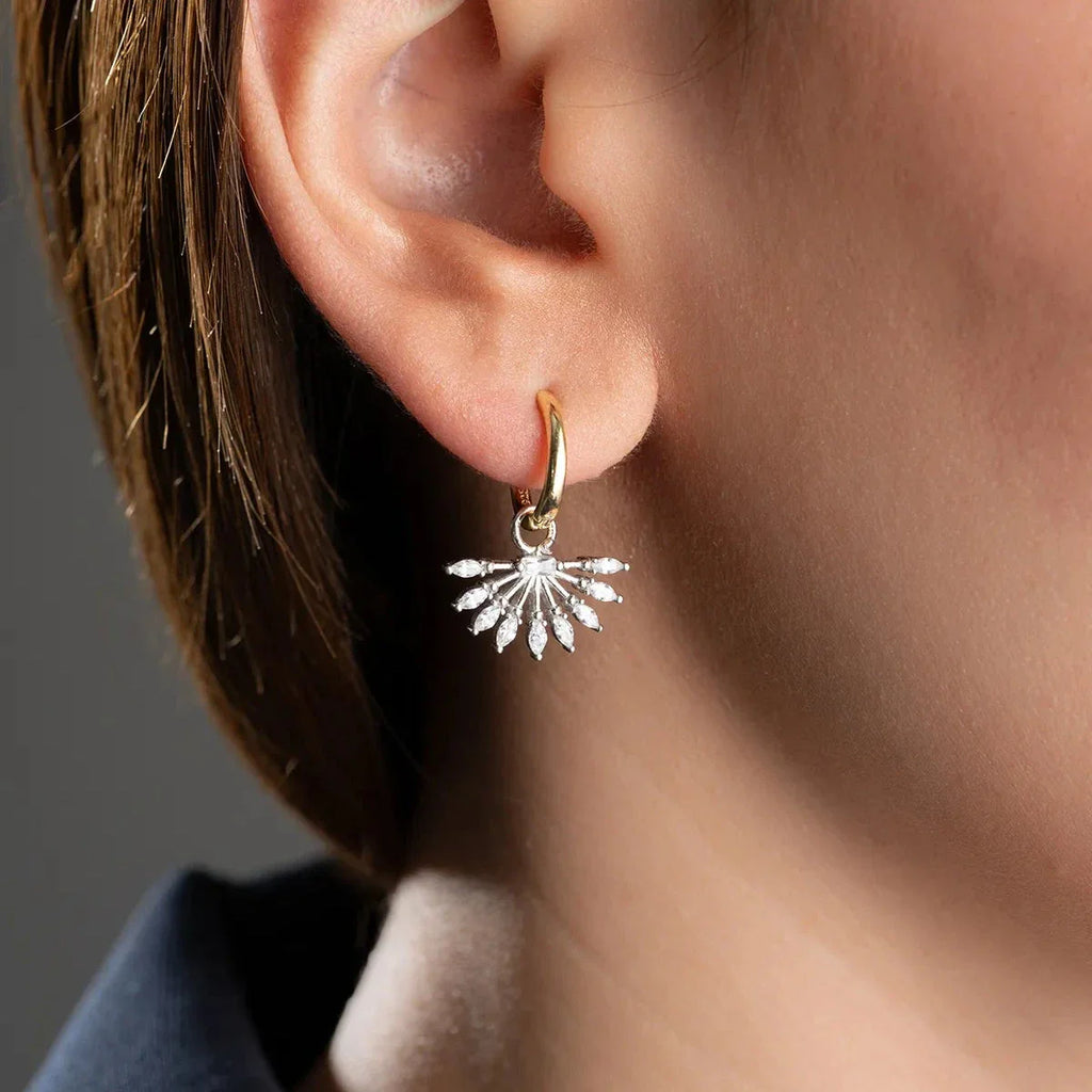 ZIRCONSTONE SAN ÖRHÄNGEN | 925 SILVER