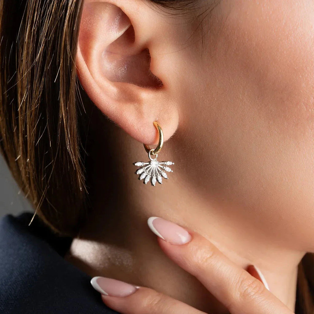 ZIRCONSTONE SAN ÖRHÄNGEN | 925 SILVER