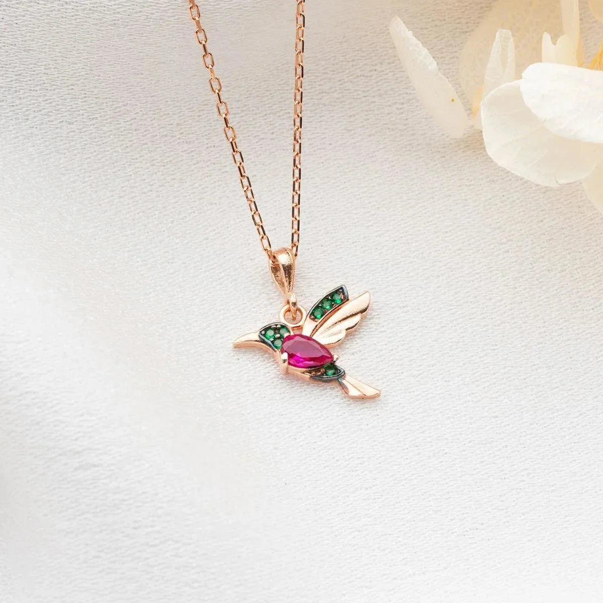 BEE FÅGEL KRAGE | 925 SILVER