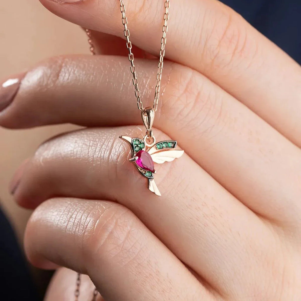 BEE FÅGEL KRAGE | 925 SILVER