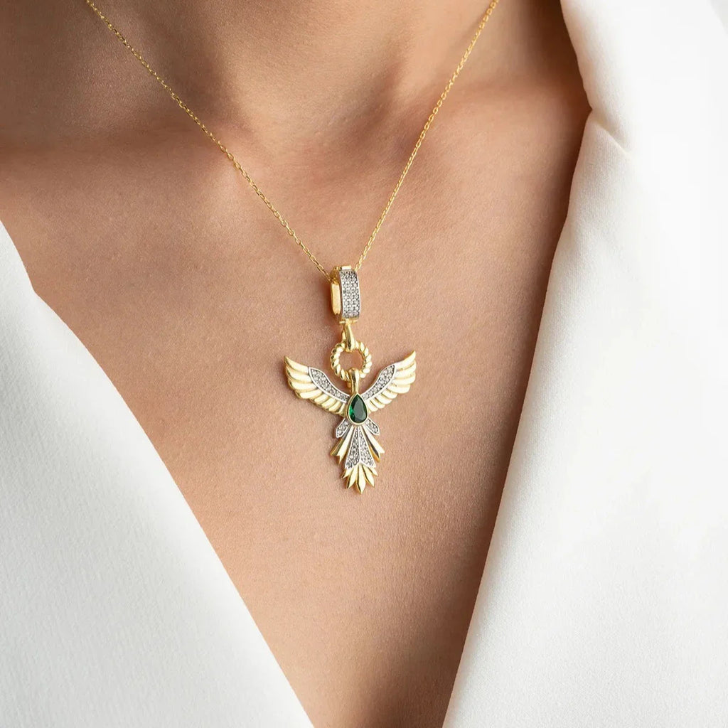 ZÜMRÜDÜANKA KRAGE | 925 SILVER