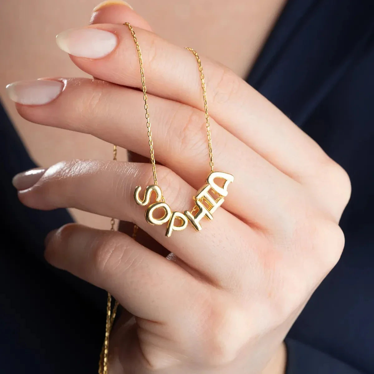 BALLONGBREV NAMN KRAGE | 925 SILVER