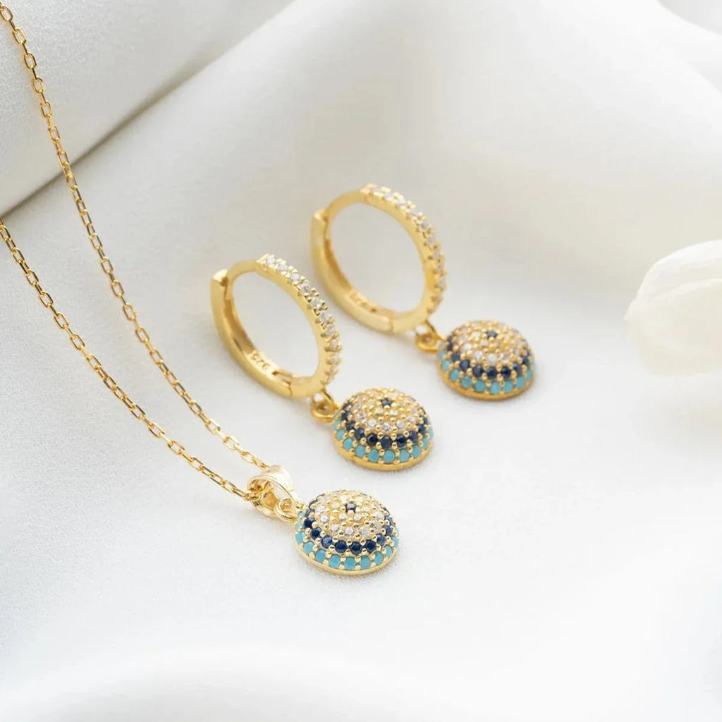 ONDA ÖGONHALSBAND FÖR ÖRONHÄNGNING | 925 SILVER