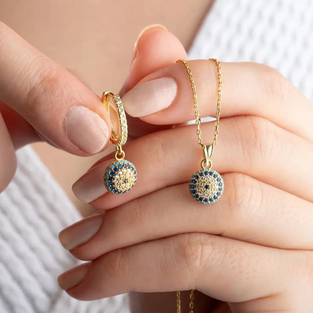 ONDA ÖGONHALSBAND FÖR ÖRONHÄNGNING | 925 SILVER