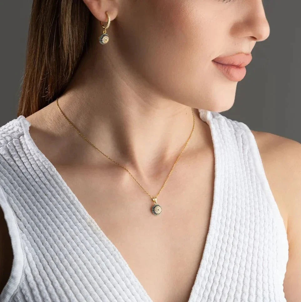 ONDA ÖGONHALSBAND FÖR ÖRONHÄNGNING | 925 SILVER