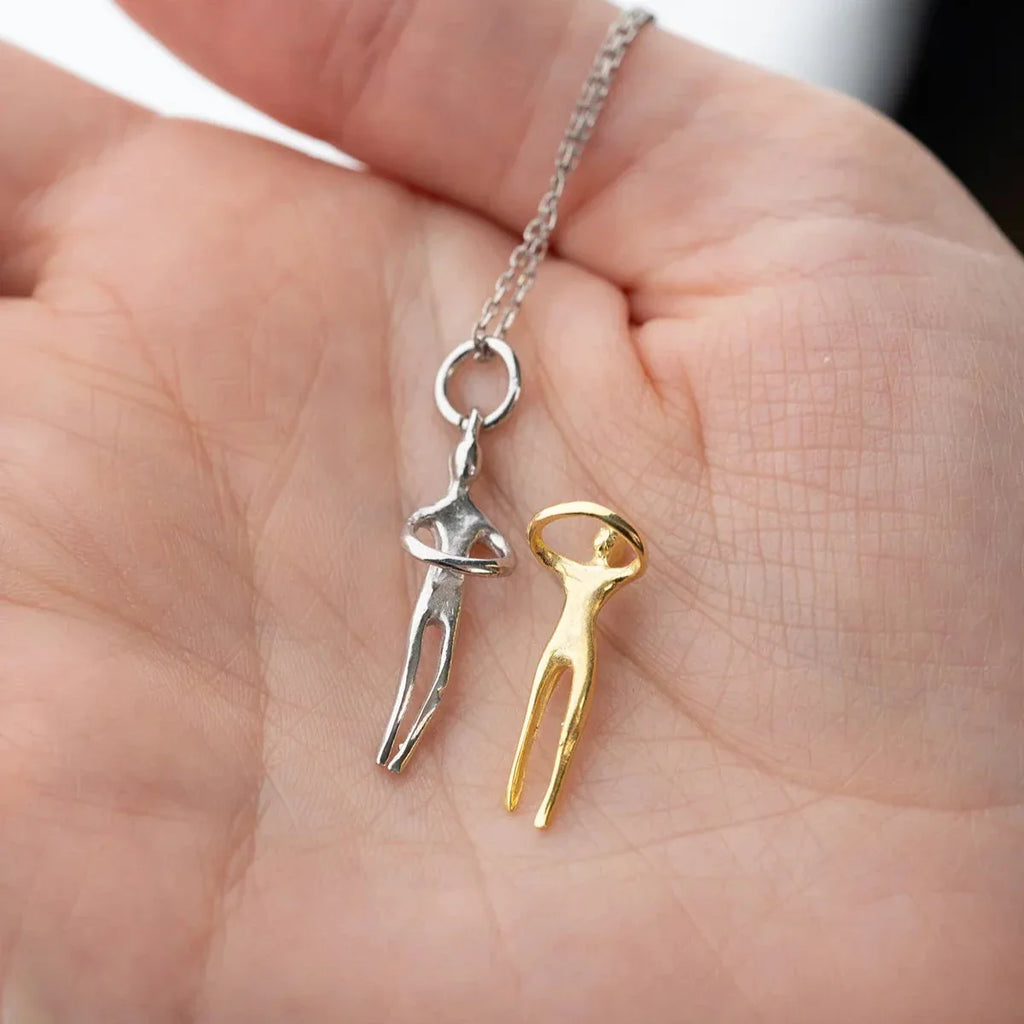 KRAM KÄRLEK KRAGE | 925 SILVER