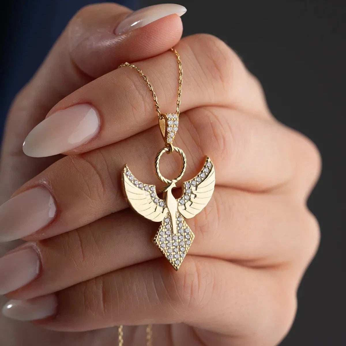 VOLYM ZÜMRÜDANKA KRAGE | 925 SILVER