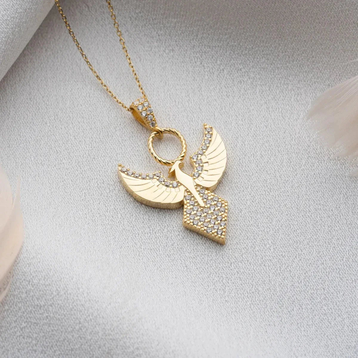 VOLYM ZÜMRÜDANKA KRAGE | 925 SILVER