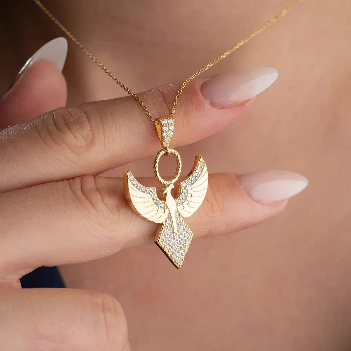 VOLYM ZÜMRÜDANKA KRAGE | 925 SILVER