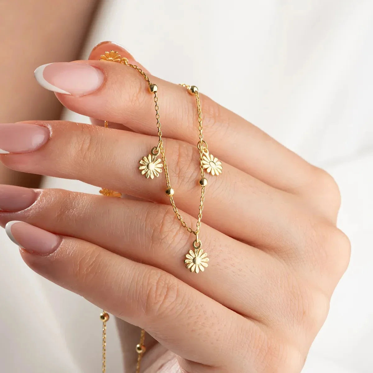 DAISY LUCK HALSBAND | 925 SILVER