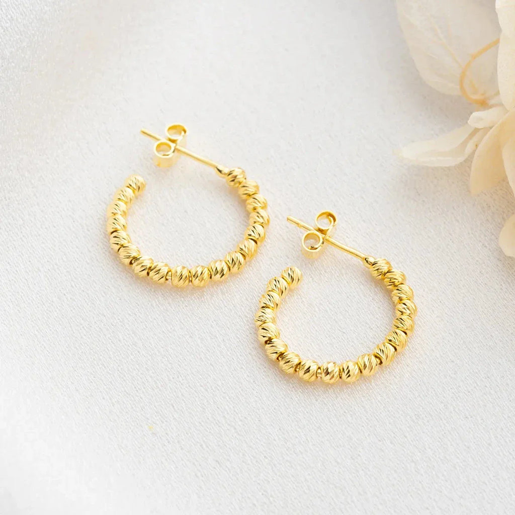 DORIKA STORA ÖRONHÄNGAR | 925 SILVER