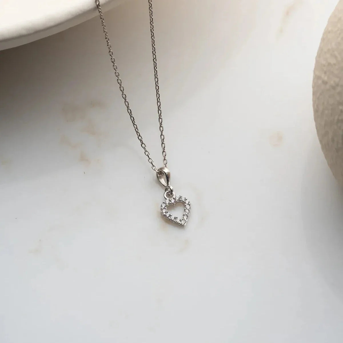MINI LOVE KEDJA | 925 SILVER