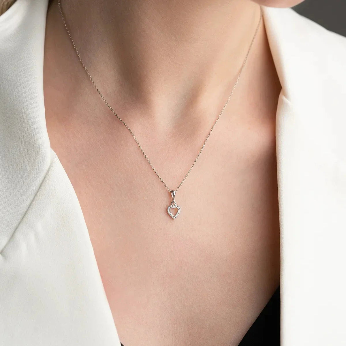 MINI LOVE KEDJA | 925 SILVER