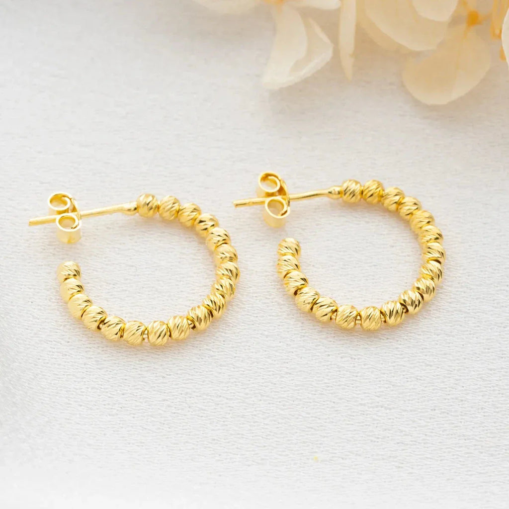 DORIKA STORA ÖRONHÄNGAR | 925 SILVER