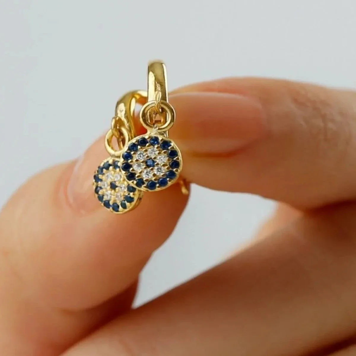 NAZAR BARNÖRHÄNGEN | 925 SILVER