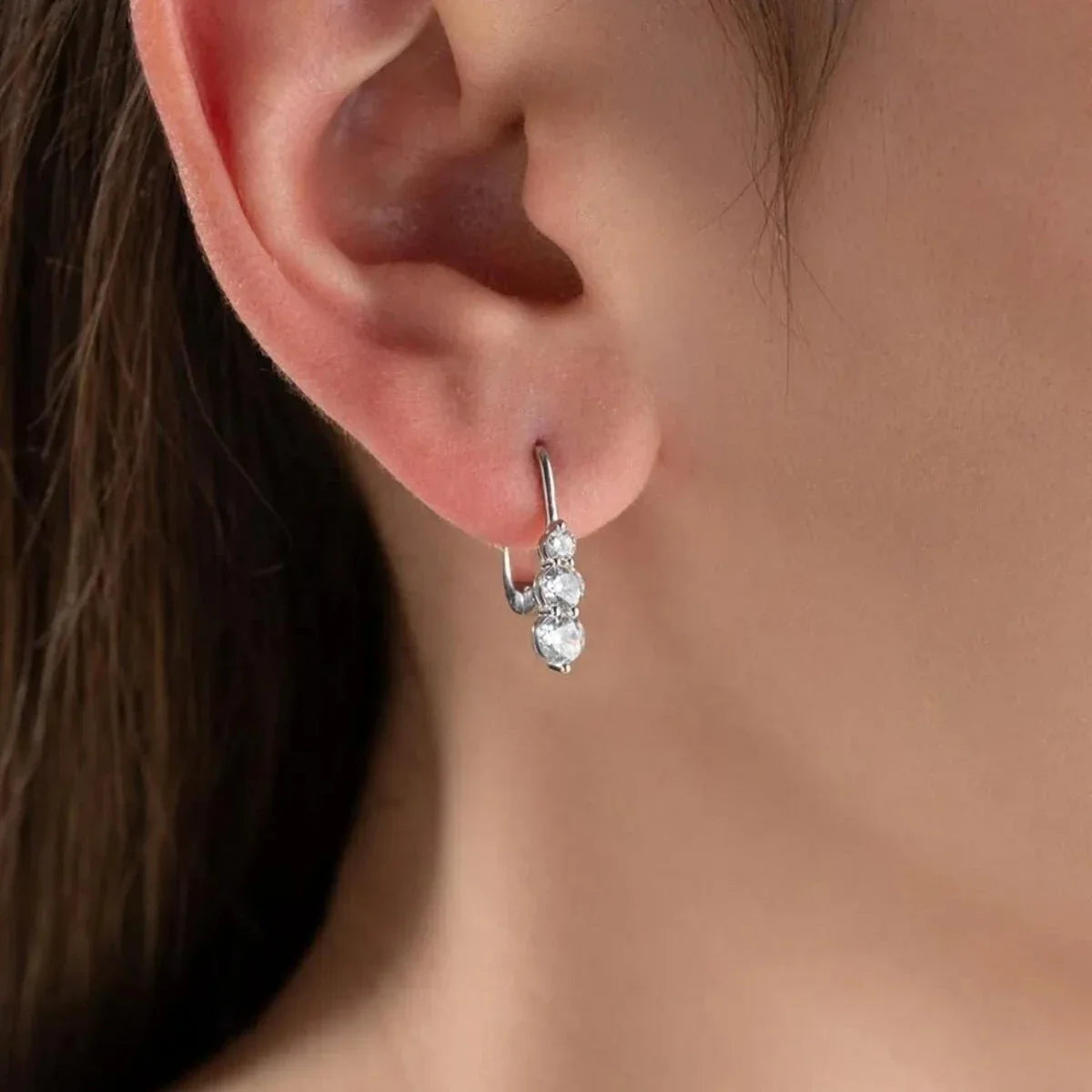 NUVIA ÖRHÄNGEN | 925 SILVER