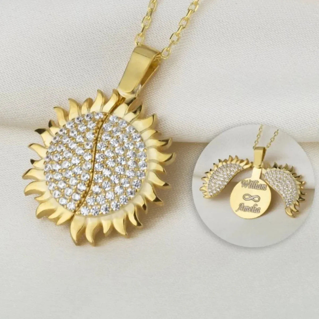 SOLGRAVER HALSBAND | 925 SILVER