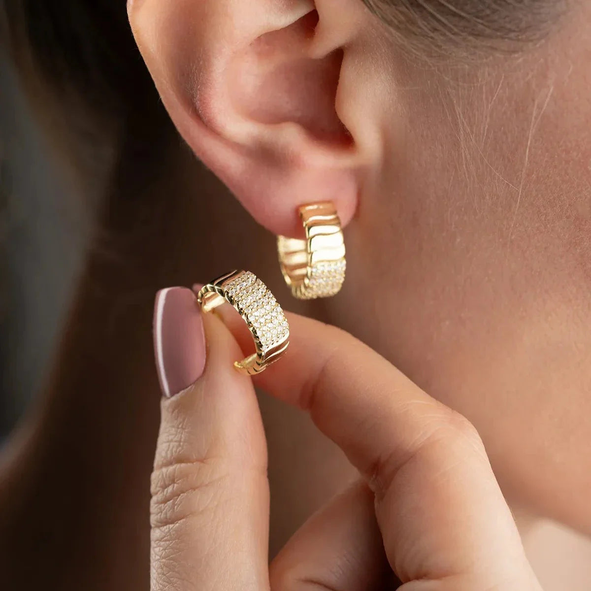 SOLINE ÖRHÄNGEN | 925 SILVER