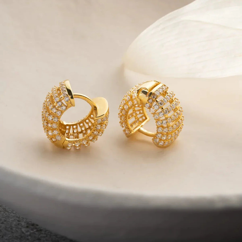 LUNAR ÖRHÄNGEN | 925 SILVER