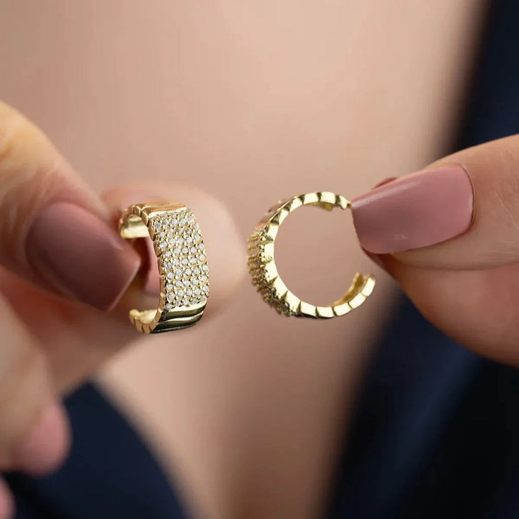 SOLINE ÖRHÄNGEN | 925 SILVER