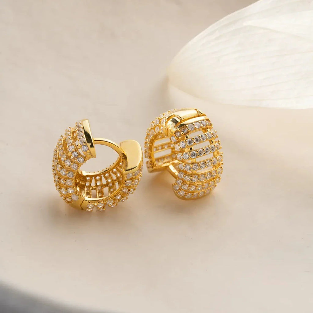 LUNAR ÖRHÄNGEN | 925 SILVER