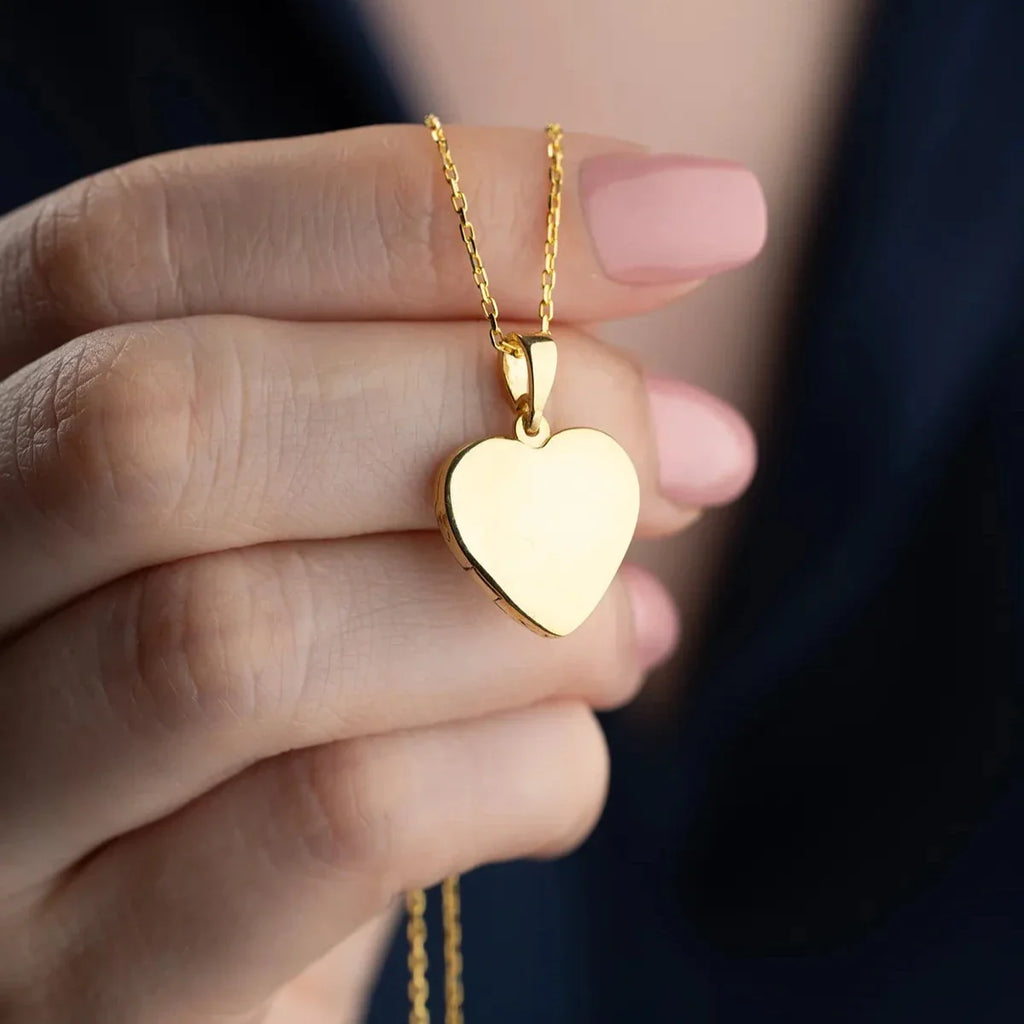 KORALL HJÄRTA KRAGE | 925 SILVER