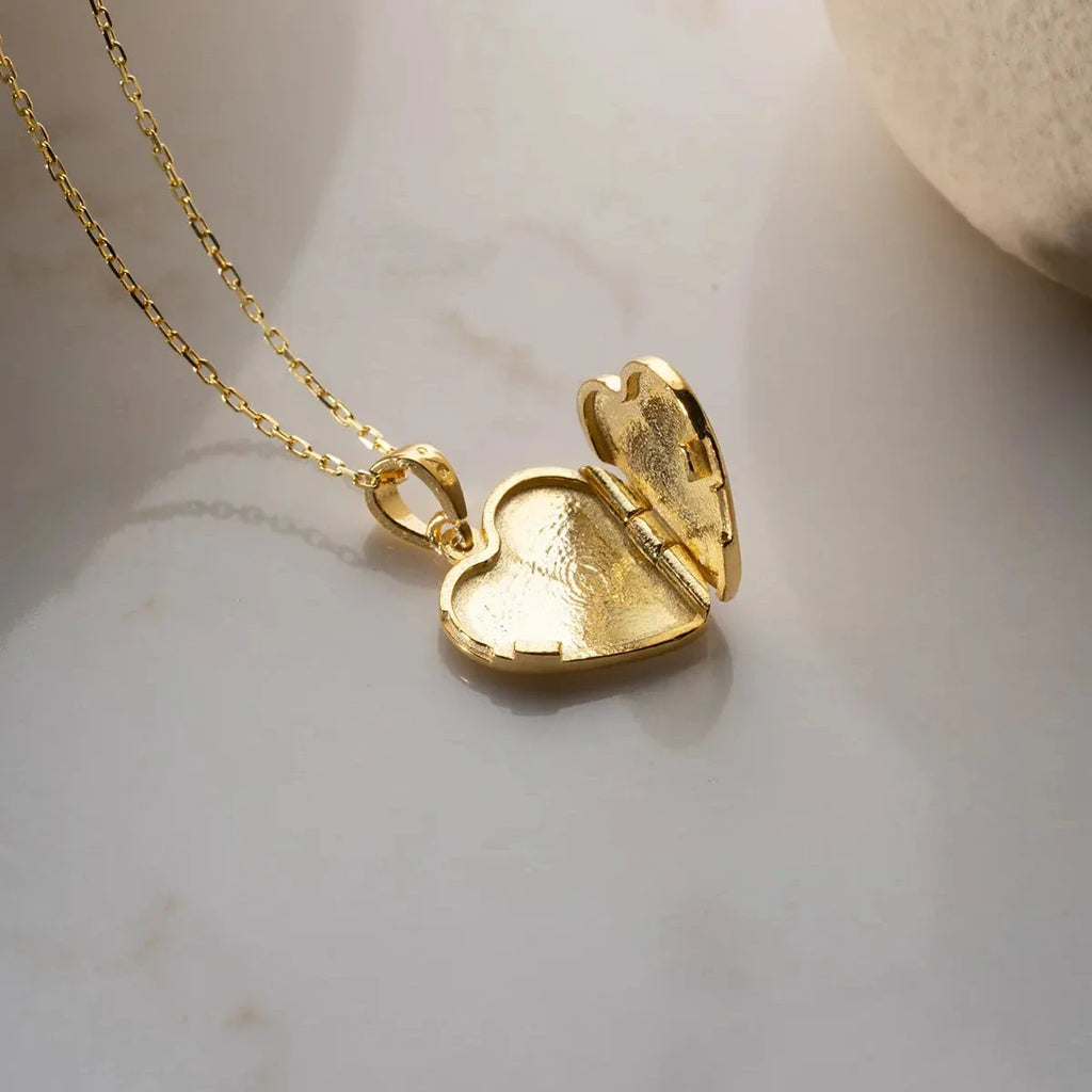 KORALL HJÄRTA KRAGE | 925 SILVER