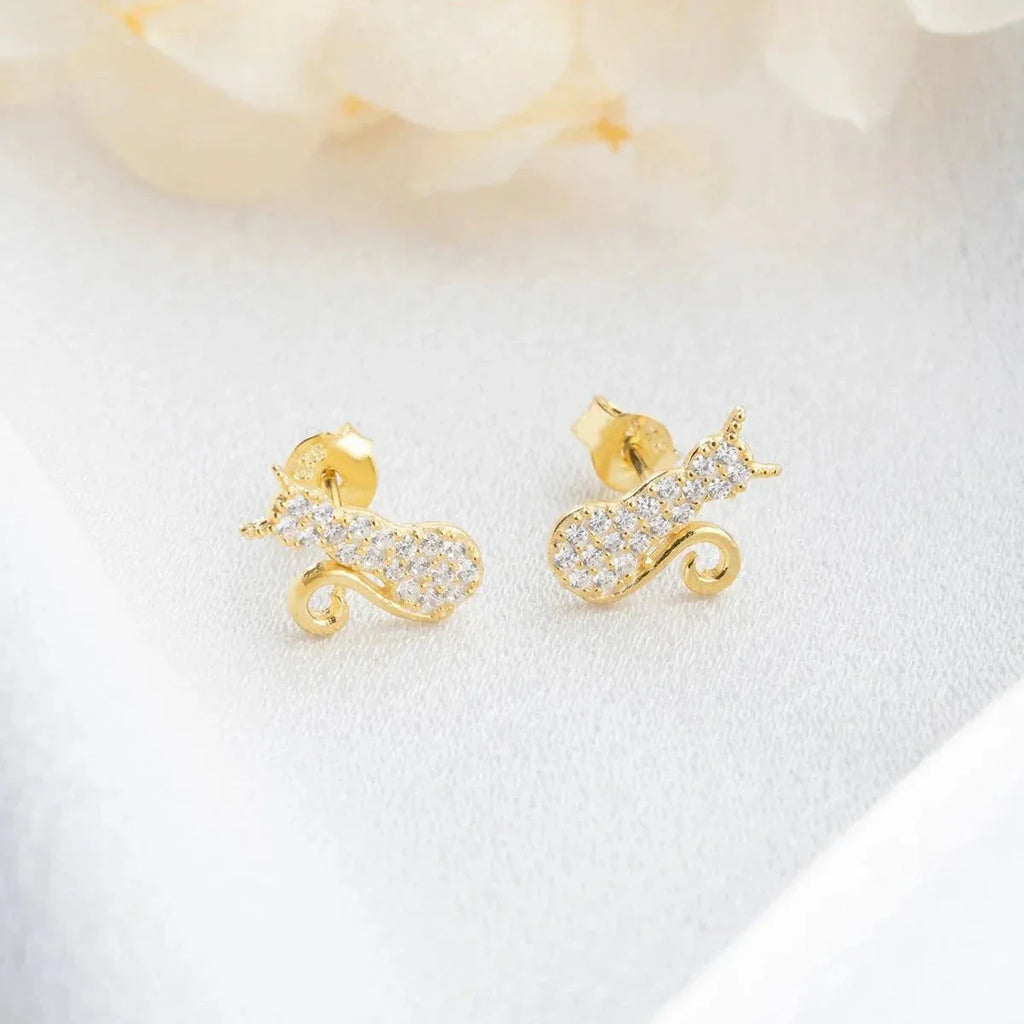 ÖRONHÄNGAR MED KATT OCH ZIRKONIA | 925 SILVER